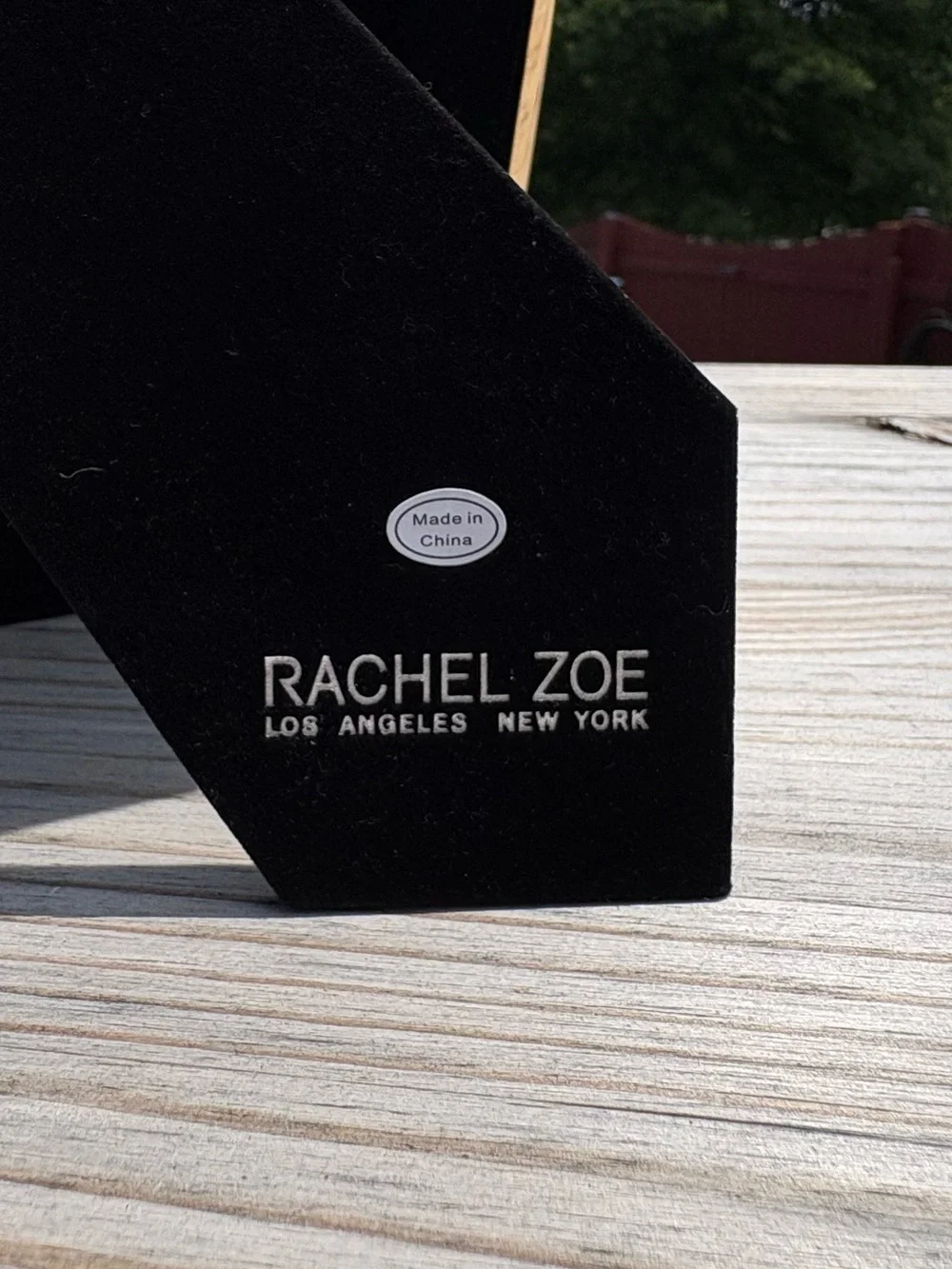 Rachel Zoe 8 x 10 Black Frame with Gold Trim  Easel Back and Hanging Hardware
